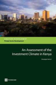 An Assessment of the Investment Climate in Kenya (Directions in Development)