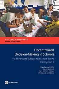 Decentralized Decision-Making in Schools : The Theory and Evidence on School-Based Management (Directions in Development)