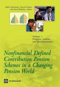 Nonfinancial Defined Contribution Pension Schemes in a Changing Pension World: Volume 1 : Progress, Lessons, and Implementation
