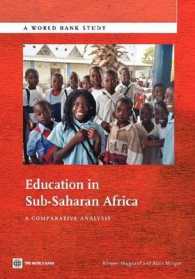 Education in Sub-Saharan Africa : A Comparative Analysis