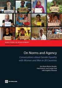 On Norms and Agency : Conversations about Gender Equality with Women and Men in 20 Countries (Directions in Development)