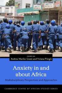 Anxiety in and about Africa : Multidisciplinary Perspectives and Approaches (Cambridge Centre of African Studies Series)