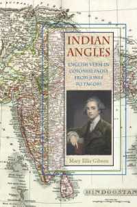 Indian Angles : English Verse in Colonial India from Jones to Tagore (Series in Victorian Studies)
