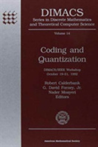 Coding and Quantization : Workshop (Dimacs: Series in Discrete Mathematics and Theoretical Computer Science)