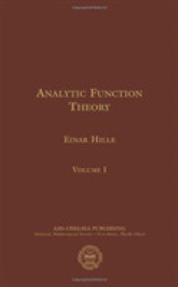Analytic Function Theory, Volume I (Ams Chelsea Publishing) （2ND）