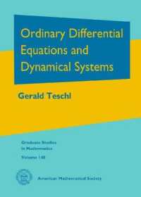 Ordinary Differential Equations and Dynamical Systems (Graduate Studies in Mathematics)