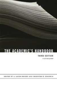 学究生活ハンドブック（改訂増補３版）<br>The Academic's Handbook