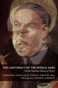The Legitimacy of the Middle Ages : On the Unwritten History of Theory (Post-contemporary Interventions)