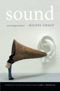 Ｍ．シオン著／サウンド：音響論理的考察（英訳）<br>Sound : An Acoulogical Treatise