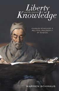 Liberty and the Pursuit of Knowledge : Charles Renouvier's Political Philosophy of Science