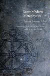 Later Medieval Metaphysics : Ontology, Language, and Logic (Medieval Philosophy: Texts and Studies)