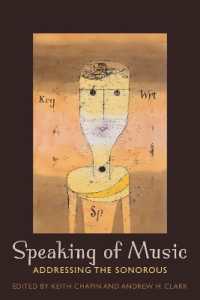 Speaking of Music : Addressing the Sonorous