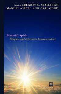 Material Spirit : Religion and Literature Intranscendent (Perspectives in Continental Philosophy)