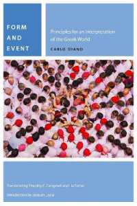 Form and Event : Principles for an Interpretation of the Greek World (Commonalities)