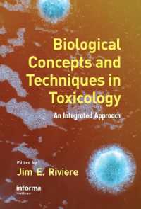 Biological Concepts and Techniques in Toxicology : An Integrated Approach