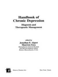 Handbook of Chronic Depression : Diagnosis and Therapeutic Management (Medical Psychiatry Series)