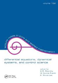 Differential Equations : Dynamical Systems, and Control Science: Lecture Notes in Pure and Applied Mathematics Series/152 (Lecture Notes in Pure and Applied Mathematics)