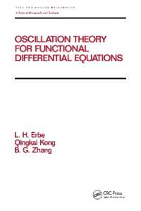 Oscillation Theory for Functional Differential Equations (Chapman & Hall/crc Pure and Applied Mathematics)