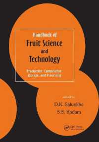 Handbook of Fruit Science and Technology : Production, Composition, Storage, and Processing (Food Science and Technology)
