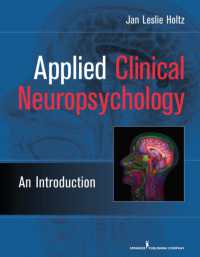 Applied Clinical Neuropsychology : An Introduction