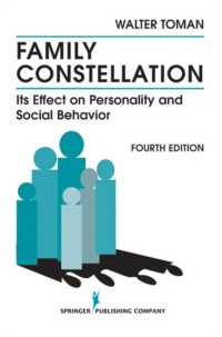 Family Constellation : Its Effects on Personality and Social Behavior （4 SUB）