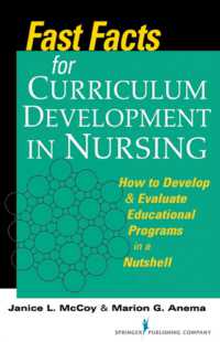 Fast Facts for Curriculum Development in Nursing : How to Develop & Evaluate Educational Programs in a Nutshell -- Paperback / softback