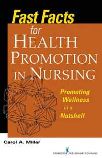 Fast Facts for Health Promotion in Nursing : Promoting Wellness in a Nutshell (Fast Facts)