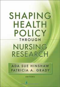 Shaping Health Policy through Nursing Research
