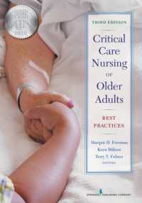 高齢者の集中治療看護（第３版）<br>Critical Care Nursing of Older Adults : Best Practices （3TH）