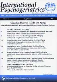 Canadian Study of Health and Aging (International Psychogeriatrics)