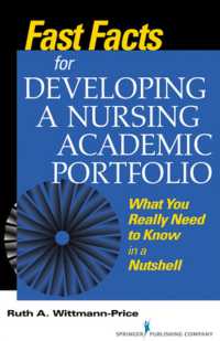 Fast Facts for Developing a Nursing Academic Portfolio : What You Really Need to Know in a Nutshell (Fast Facts)
