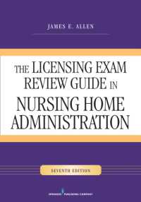 The Licensing Exam Review Guide in Nursing Home Administration （7 CSM）