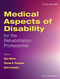 Medical Aspects of Disability for the Rehabilitation Professionals （5TH）