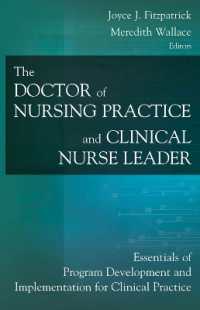 Doctor of Nursing Practice and Clinical Nurse Leader : Essentials of Program Development and Implementation for Clinical Practice -- Hardback
