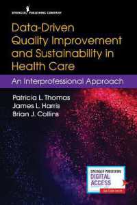 Data-Driven Quality Improvement and Sustainability in Health Care : An Interprofessional Approach