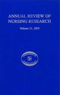 Annual Review of Nursing Research, Volume 21, 2003 : Research on Child Health and Pediatric Issues (Annual Review of Nursing Research)