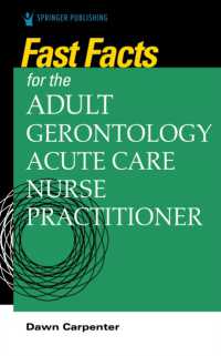 Fast Facts for the Adult-Gerontology Acute Care Nurse Practitioner (Fast Facts)