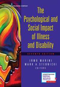 The Psychological and Social Impact of Illness and Disability （7TH）