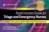 Rapid Access Guide for Triage and Emergency Nurses : Chief Complaints with High-Risk Presentations （2ND）