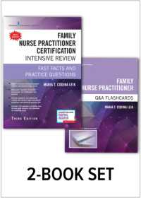 Family Nurse Practitioner Certification Intensive Review with Q&a Flashcards Set （3 PAP/CRDS）