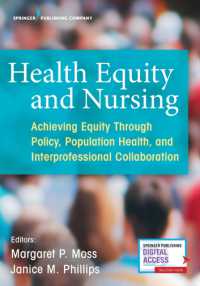 Health Equity and Nursing : Achieving Equity through Policy, Population Health, and Interprofessional Collaboration
