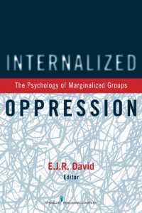抑圧の内面化：周縁集団の心理学<br>Internalized Oppression : The Psychology of Marginalized Groups