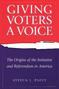 Giving Voters a Voice : The Origins of the Initiative and Referendum in America