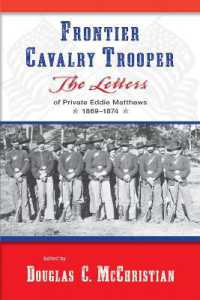 Frontier Cavalry Trooper : The Letters of Private Eddie Matthews, 1869â€'1874