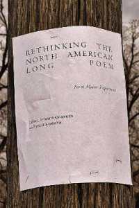Rethinking the North American Long Poem : Form, Matter, Experiment (Recencies Series: Research and Recovery in Twentieth-century American Poetics)