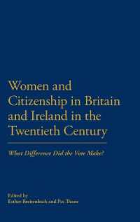 ２０世紀イギリス、アイルランドにおける女性と市民権<br>Women and Citizenship in Britain and Ireland in the 20th Century : What Difference Did the Vote Make?