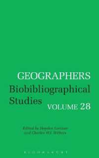 Geographers : Biobibliographical Studies, Volume 28 (Geographers)