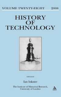 History of Technology Volume 28 (History of Technology)