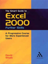 The Smart Guide to Excel 2000 : Further Skills (Smart Guides)