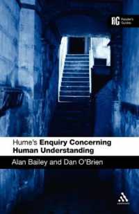 ヒューム『人性論』読解ガイド<br>Hume's 'Enquiry Concerning Human Understanding' : A Reader's Guide (Reader's Guides)